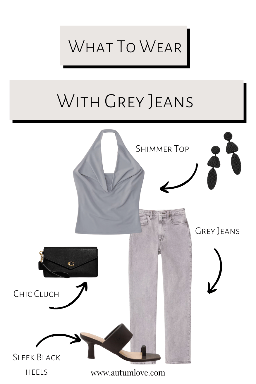 Grey pumps outfit hot sale